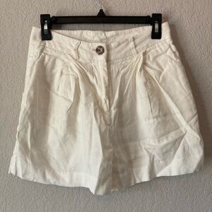 Elie Tahari linen shorts